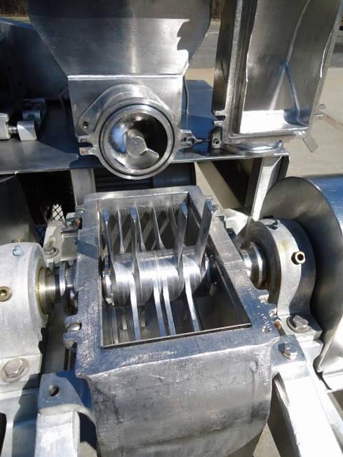 Used Fitzpatrick Das06 Stainless Steel Comminutor/Pulverizer, Screw Feed