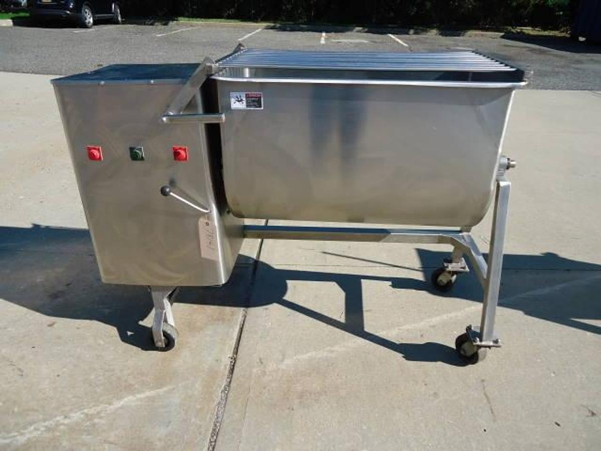 Used LPS 100 LB. Stainless Steel Double Acting Mixer