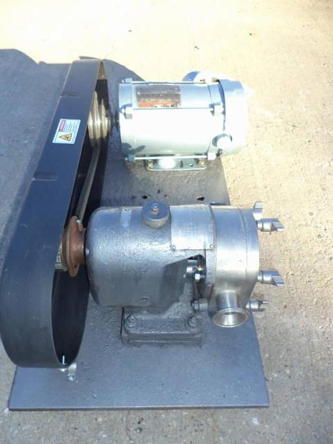 Used Tri-Canada 3/4 in. x 3/4 in. SS Positive Displacement Pump, 3/4 HP