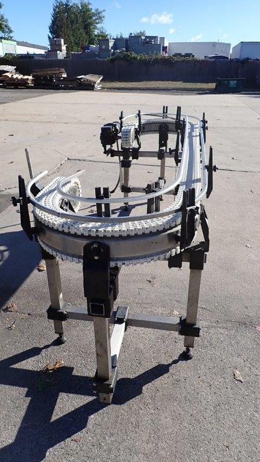 Used Span Tech U-Shaped Conveyor, SS
