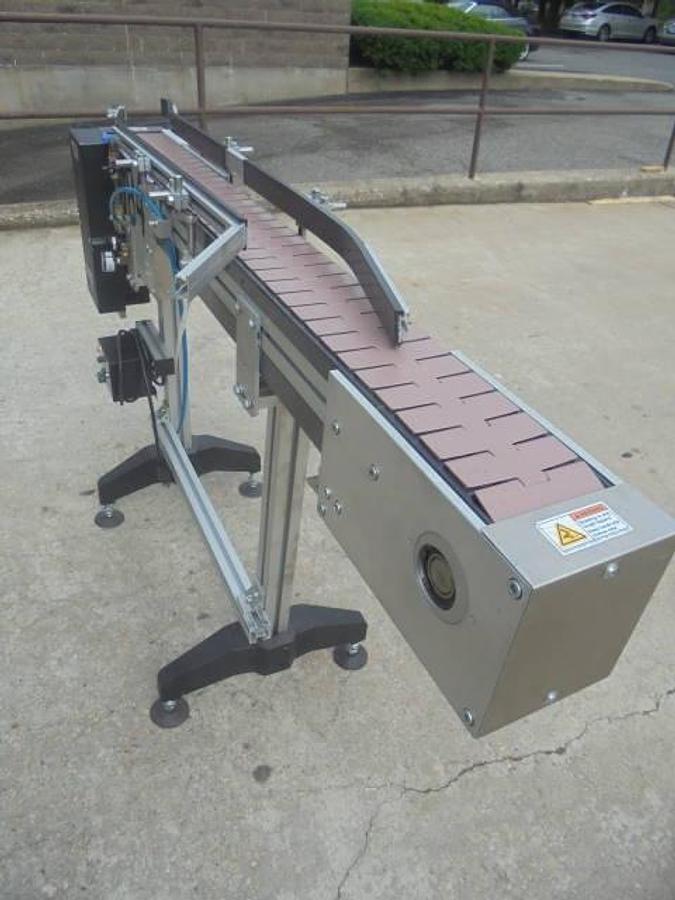 Used MK Automaton 4-1/2 In. X 60 In. Motorized Bottle Conveyor