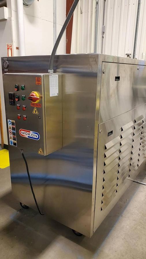Used IKA 2,000 Liter SS Vacuum Mix Vessel, Scraper and Homogenizing