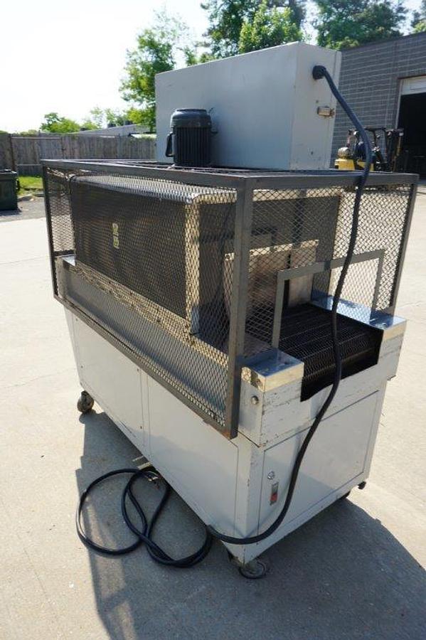 Used Benison Conveyorized Shrink Tunnel, Portable