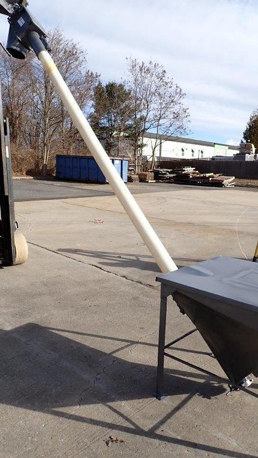 Used AFC “Spiralfeeder” Flexible Inclined Screw Conveyor