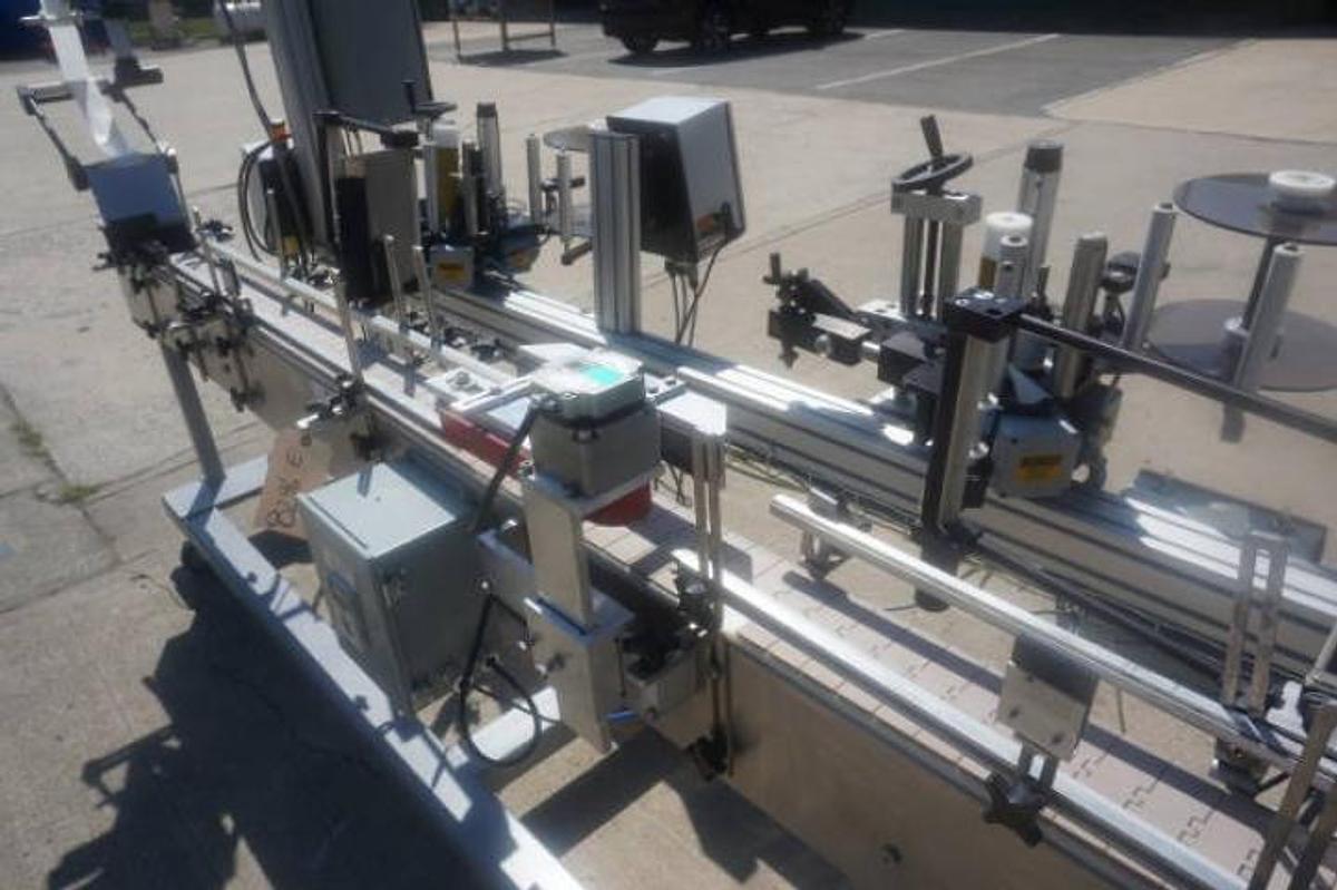 Used Labeling Technologies Three Sided Automatic Pressure Sensitive Labeler