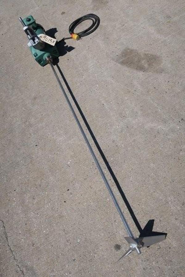 Used Lightnin 1/3 HP Clamp-On Portable Mixer, Variable Speed