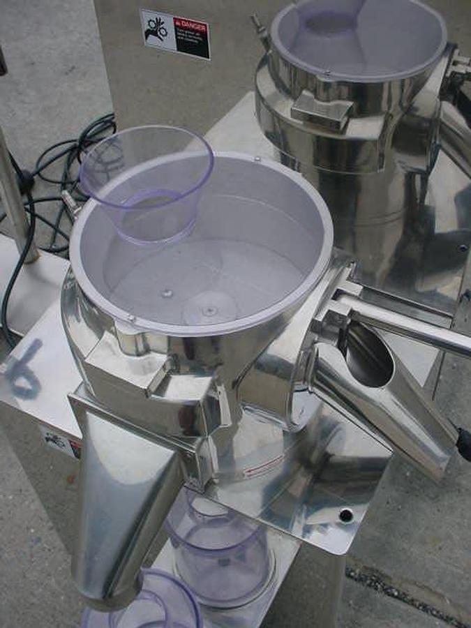 Used Lci (fuji Paudal) Stainless Steel Marumerizer With Control Panel
