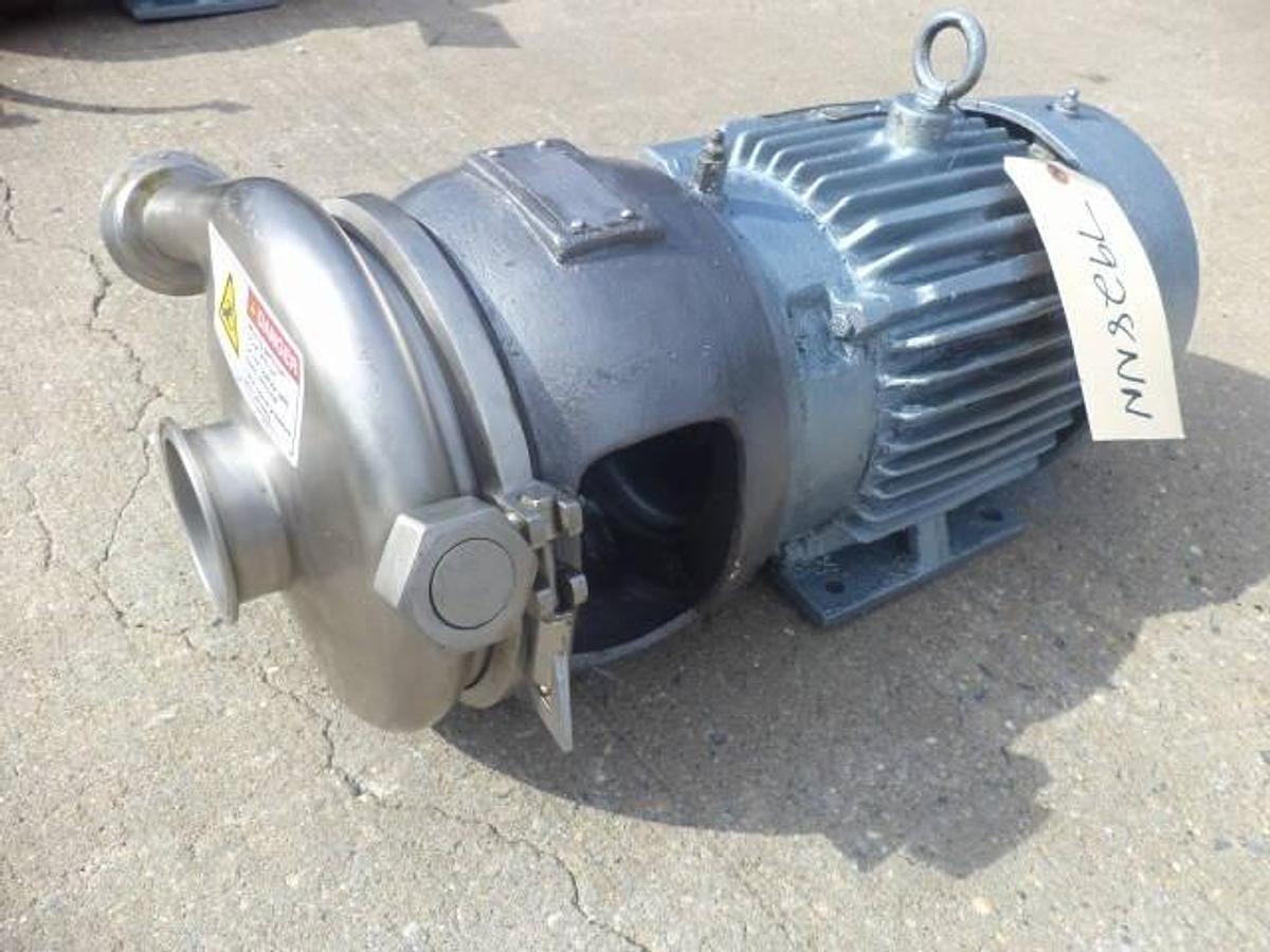 Used Crepaco 3 In.X 1-1/2 In. Stainless Steel Sanitary Centrifugal Pump