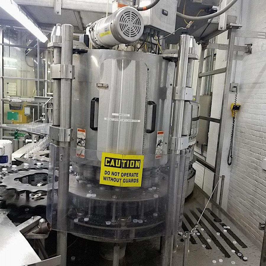 Used Fogg 54-Valve Filler with Alcoa 18-Head Screw Capper