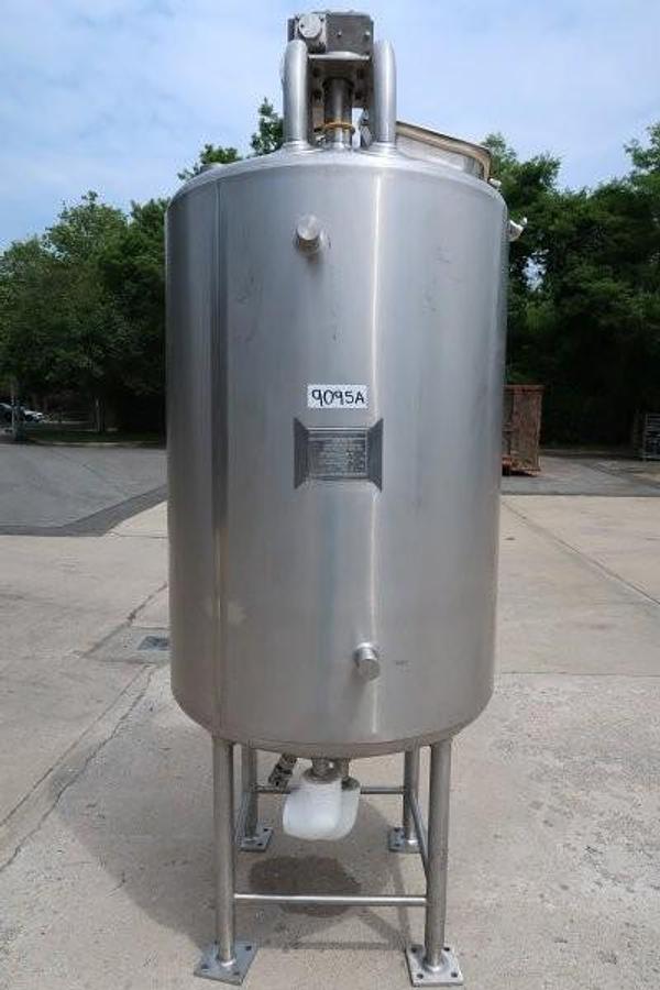 Used Feldmeier 200 Gallon Stainless Steel Jacketed Mix Tank