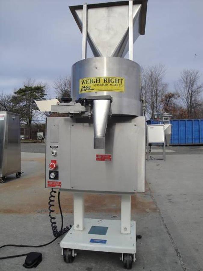 Used Weigh Right Model A Pak-King Volumetric Filling Machine
