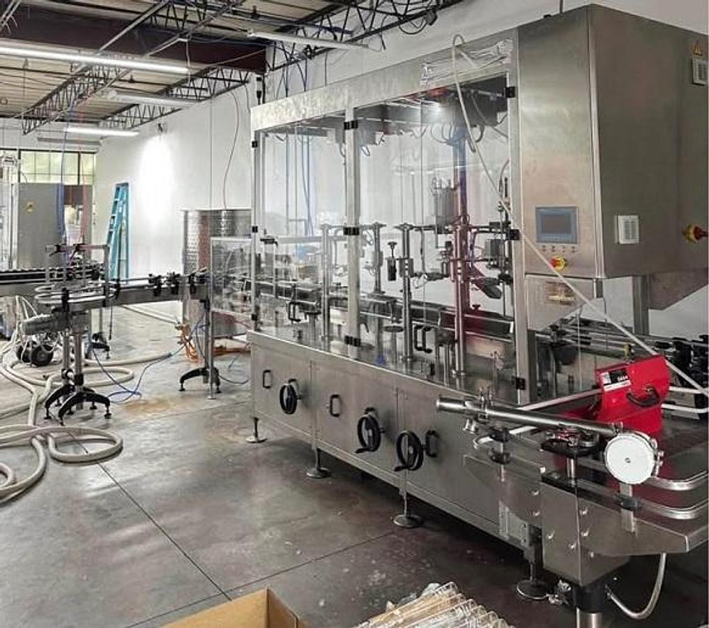 Used GAI Prospero Automatic Monoblock Bottling Line