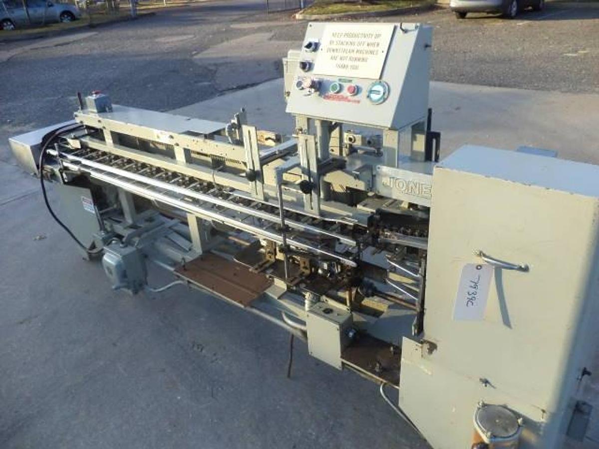 Used Jones IMV5 Intermittent Motion Cartoner, 60 Per Minute