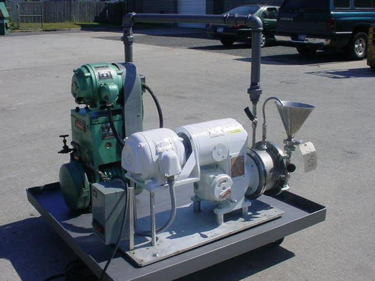 Used Cornell D8 Ss Versator, Variable Speed W/Stokes Vacuum Pump