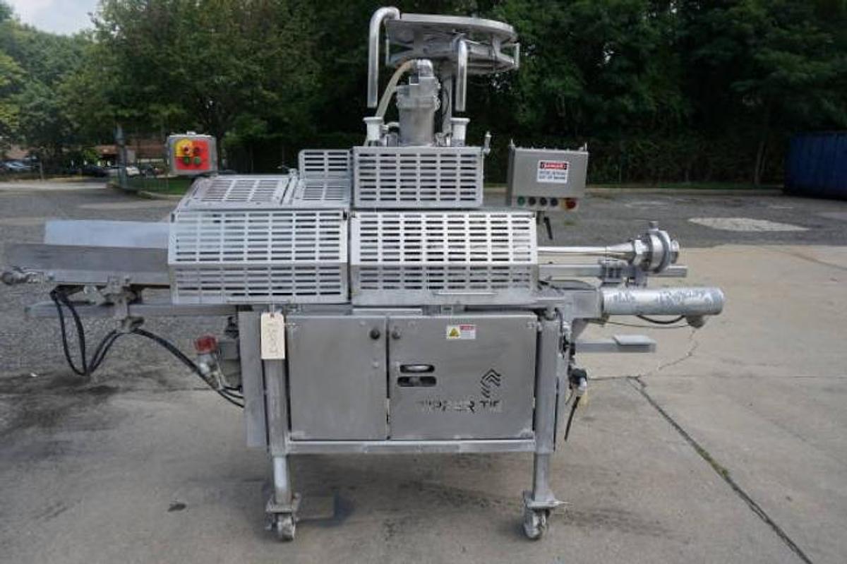 Used Tipper Tie RS4203 Automatic Clipping Machine, Stainless Steel