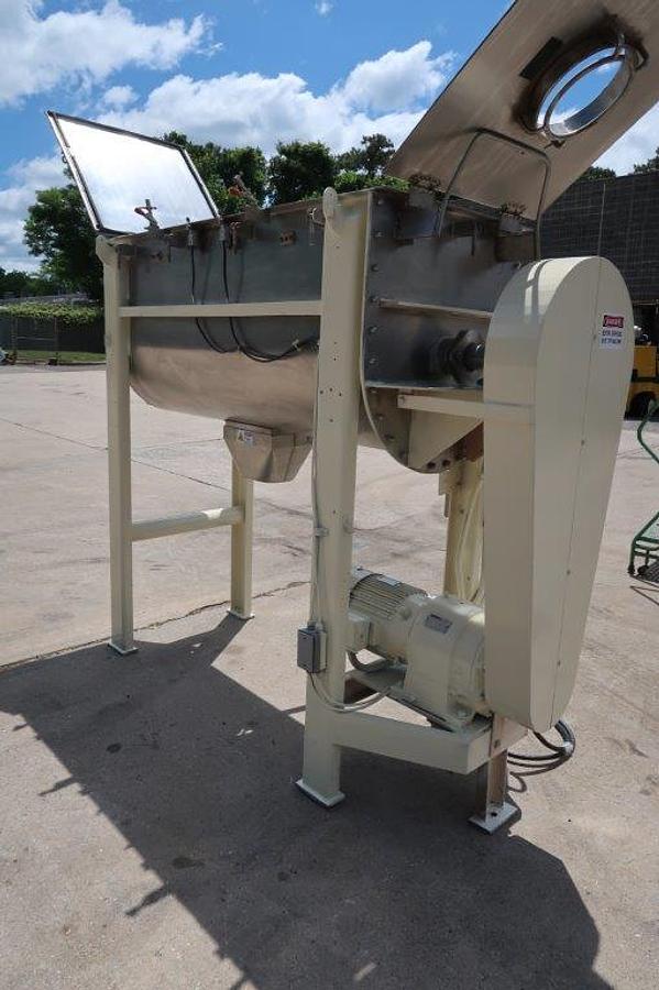 Used 20 Cu. Ft. Lowe Stainless Double Ribbon Blender