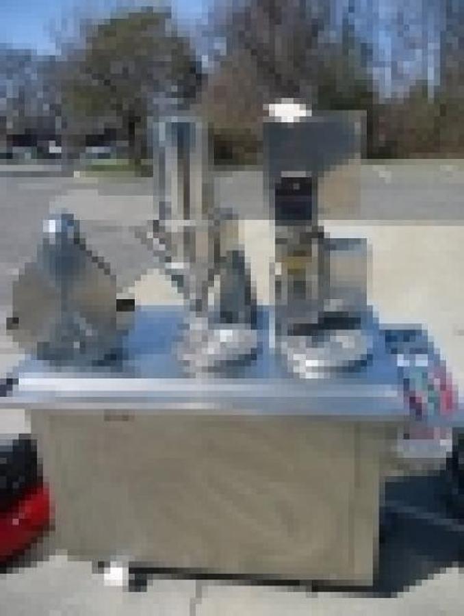 Used Type 8 Semi-Automatic Encapsulator, 00 Tooling-
