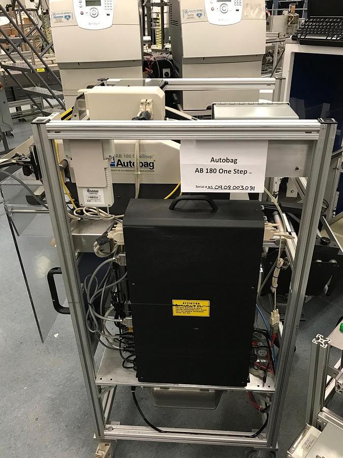 Used Autobag AB 180 Filling and Sealing Machines With Printers, 80 PM