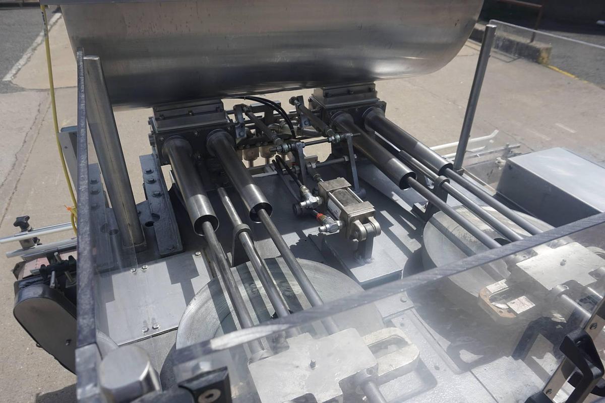 Used Simplex Four Head Automatic Piston Filler