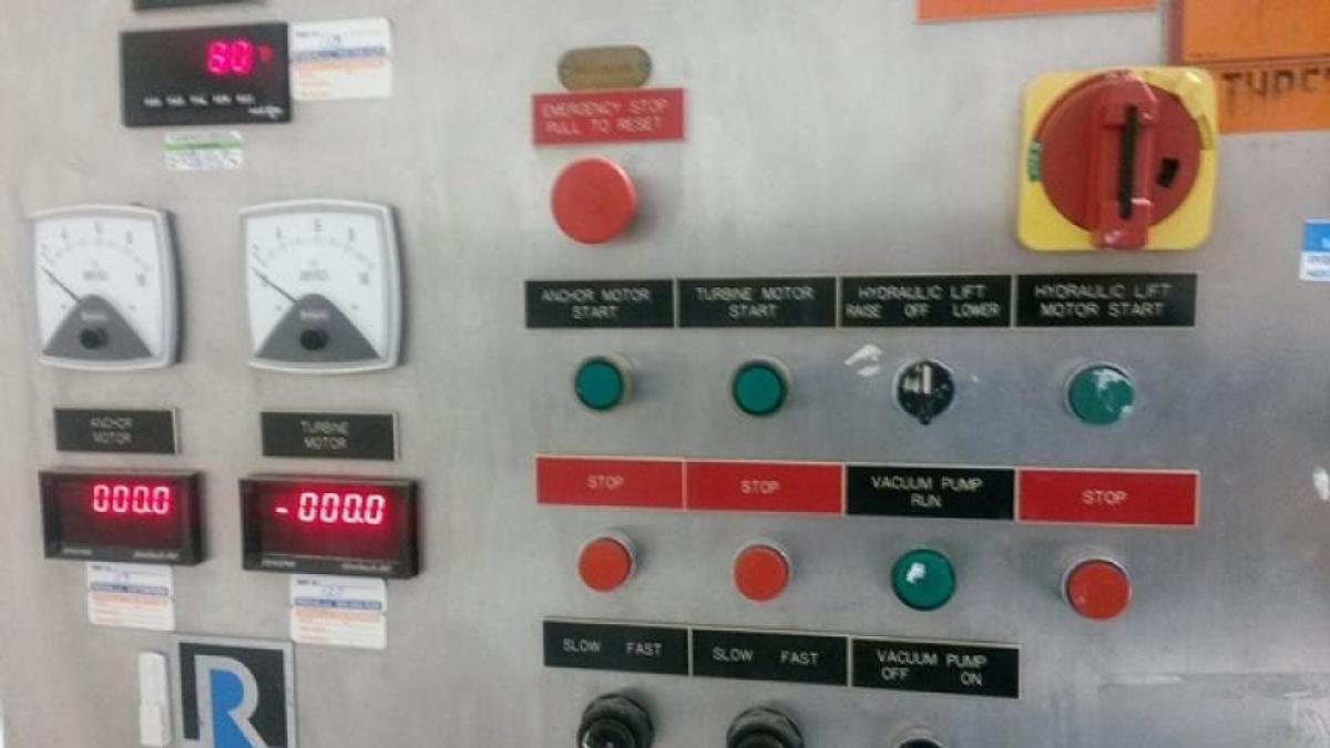 Used 50 Liter Ross Homogenizing Vacuum Kettle, w/Control Panel