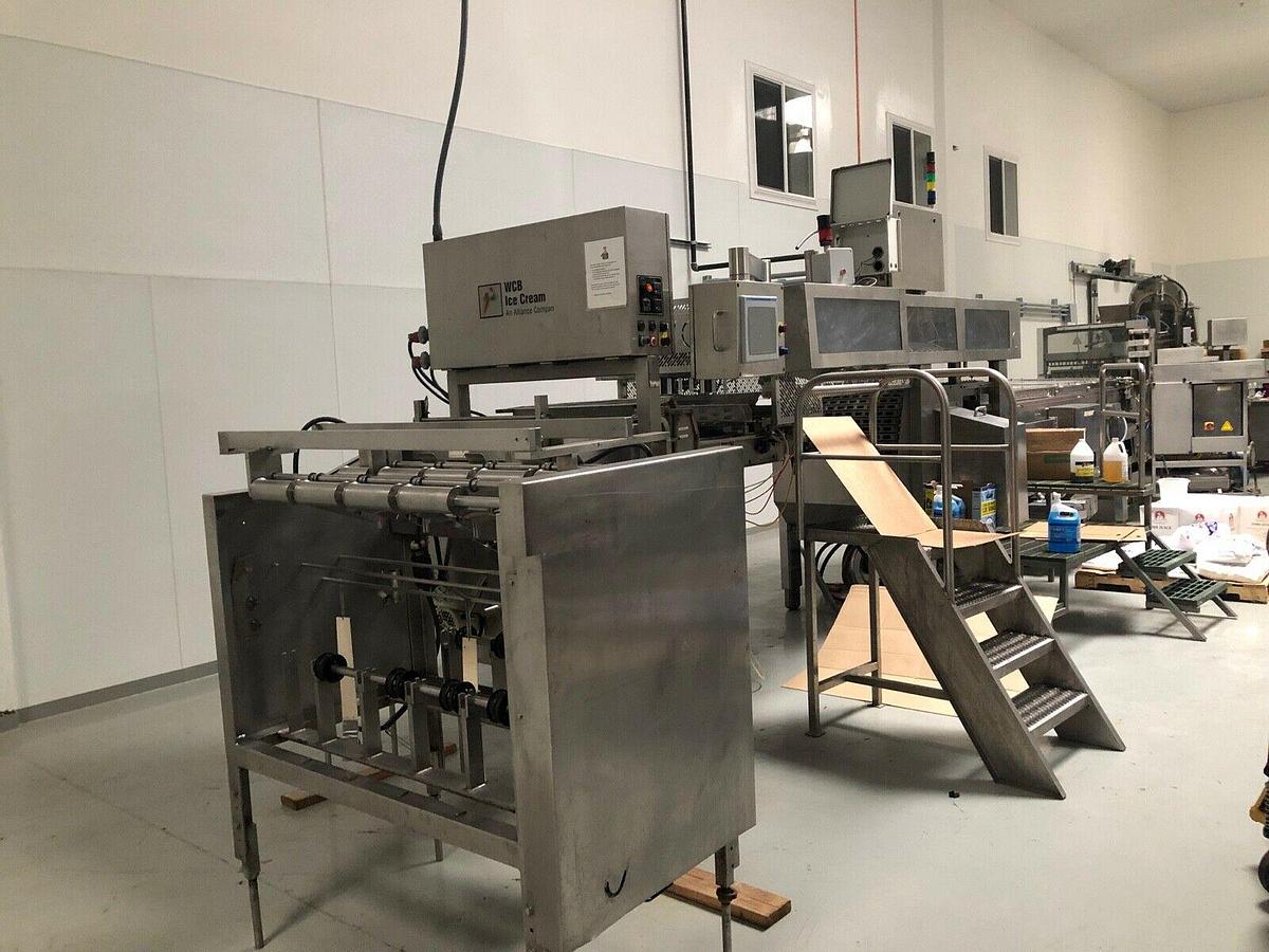 Used Vita Line 8 Wide Ice Cream Bar Machine, Refurbished