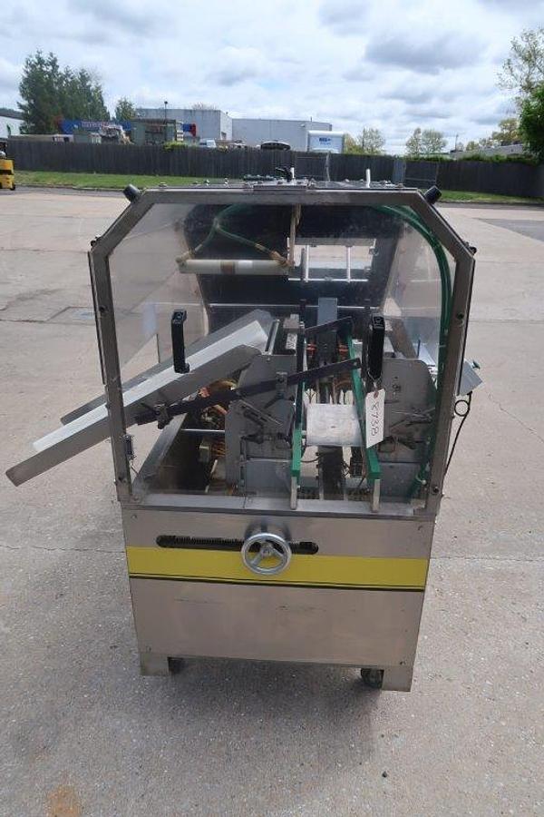 Used Econocorp “Econoseal” E-2000 Cartoner, Hot Glue Sealing
