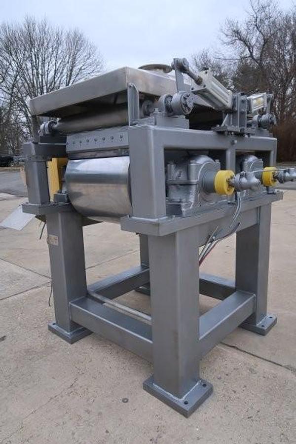 Used Phoenix 24 In. X 24 In. Double Drum Dryer/Flaker