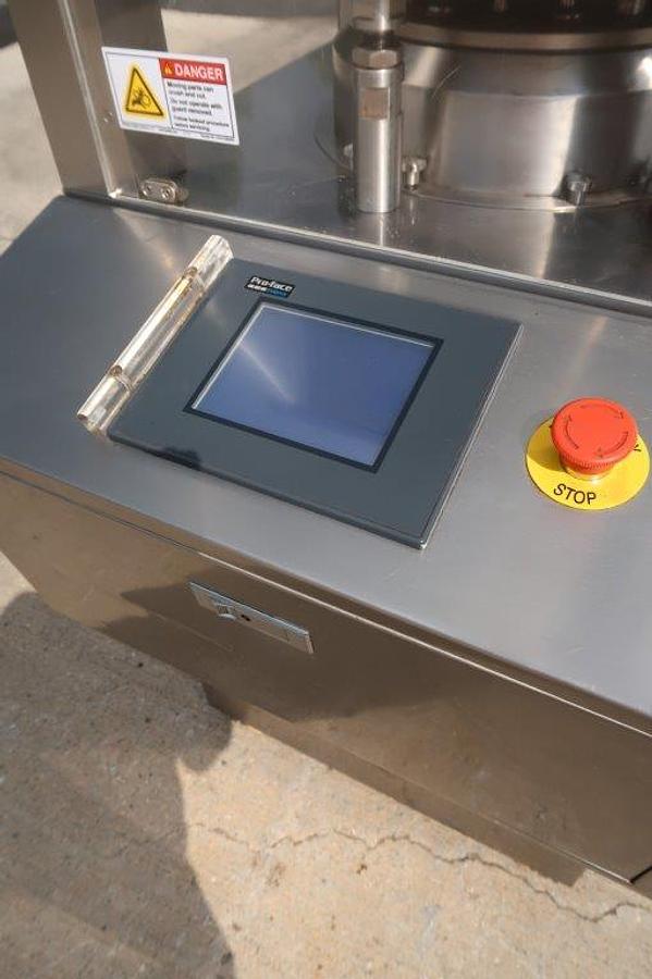 Used Vanguard 16 Station Pre-Compression  Rotary Tablet Press, GMP