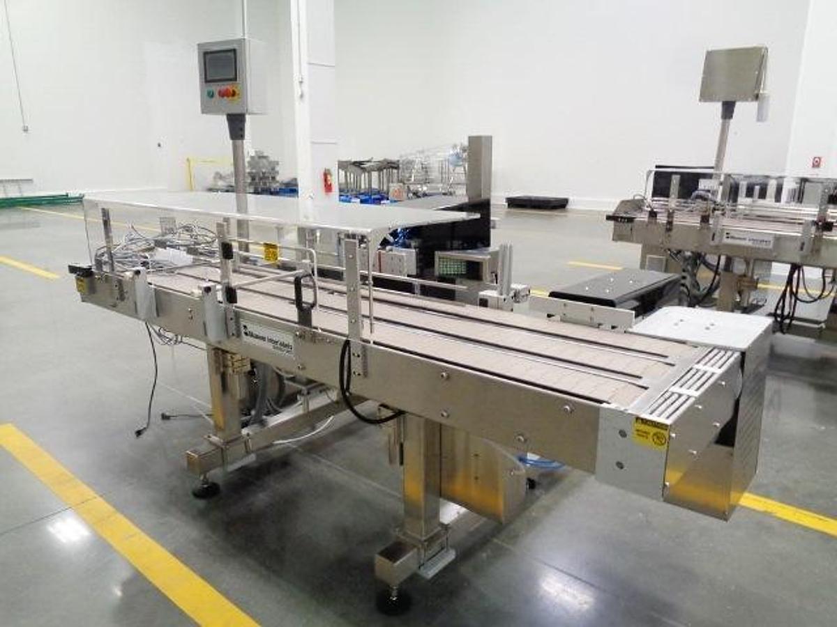 Used Skanem Interlabels Print and Apply Labeler, (6)