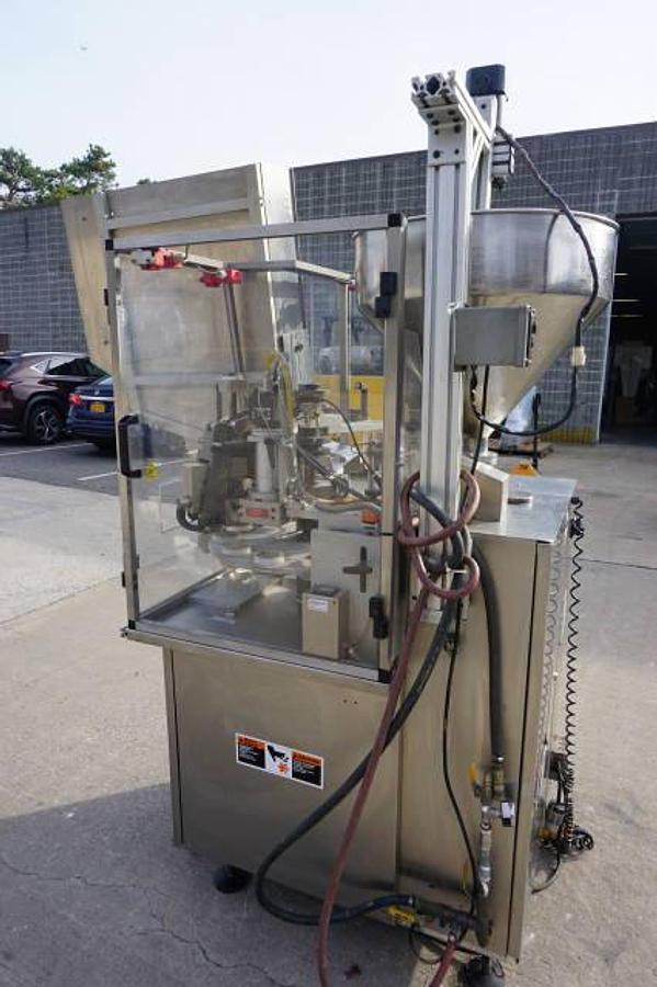 Used Kalix KX 600 Hot Air Tube Filler/Sealer