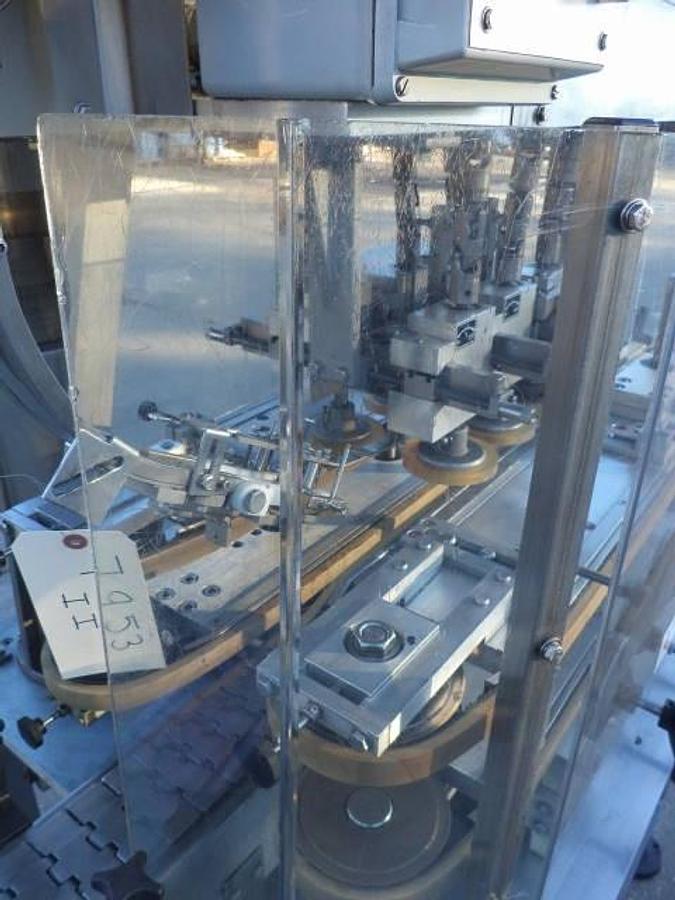 Used MRM/ELGIN VERSA-CAP III Six Quill Screw Capping Machine