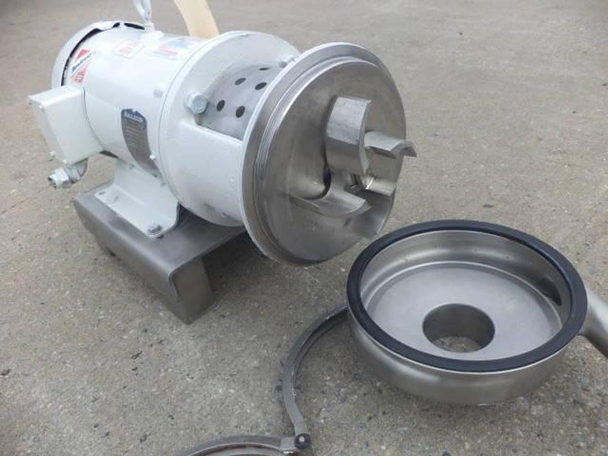 Used APV 3 In. X 2 In. Stainless  Steel Sanitary Centrifugal Pump