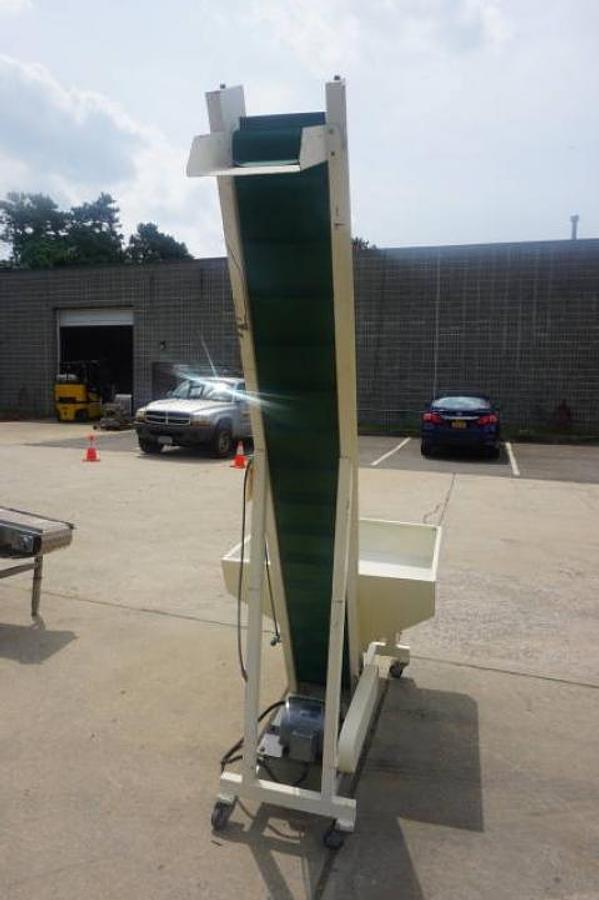 Used Inclined Cap Elevator-Feeder, 90 In. Discharge