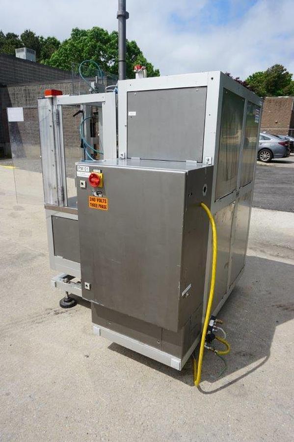 Used Nordenmatic 400 Hot Air Tube Filling and Sealing Machine, 40 Tubes/Minute