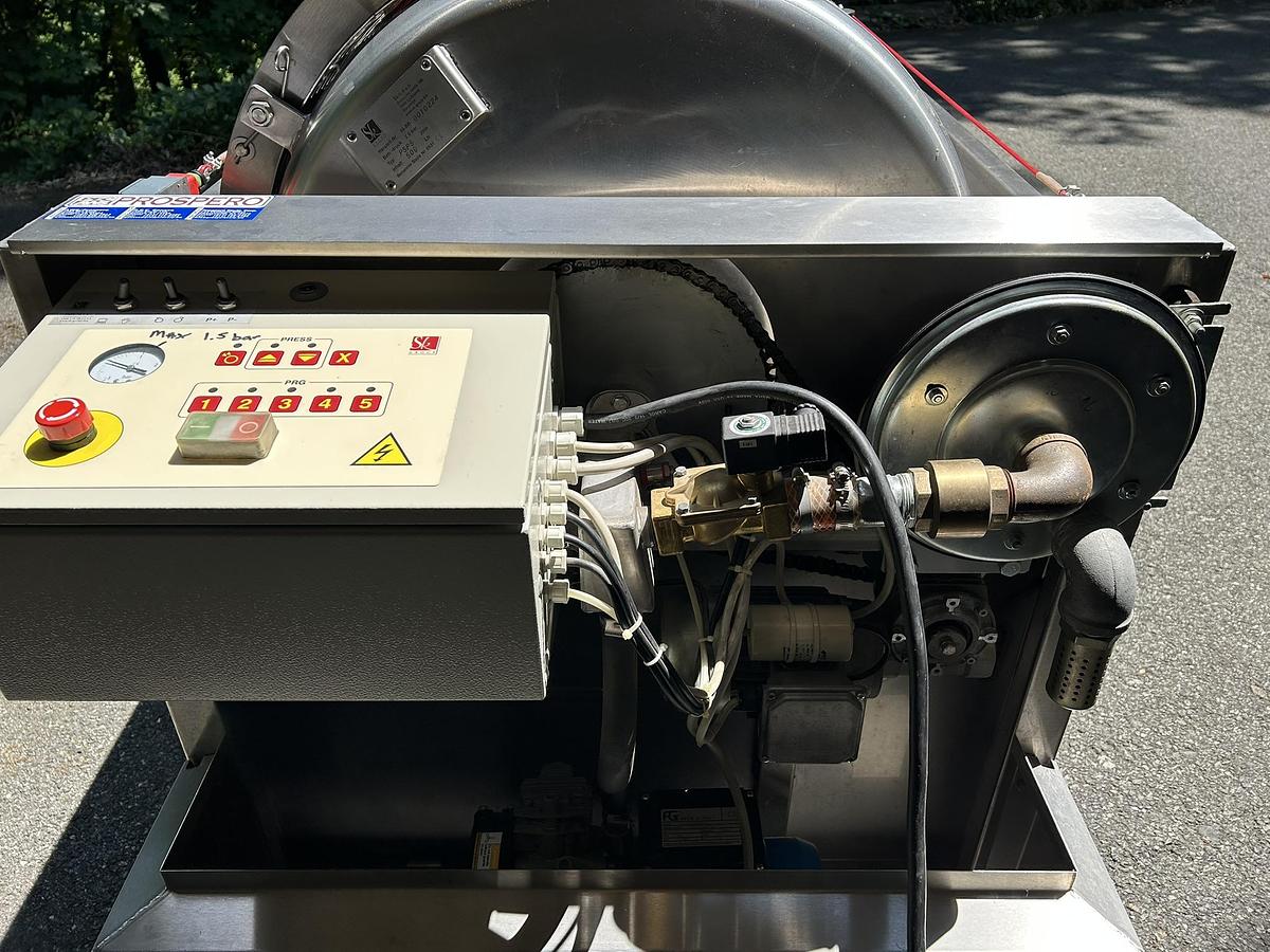 Used SK Group Pneumatic Bladder Press