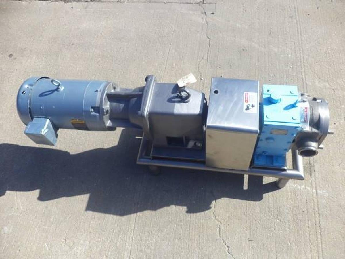 Used Fristam FKL-50 SS Positive Displacement Pump, 10HP