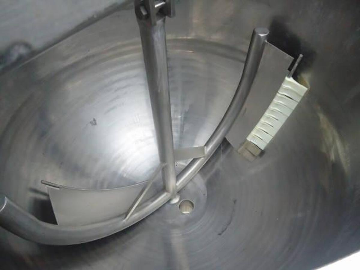 Used 200 Gallon Groen Stainless Steel Scraper Agitated Kettle, 100  Psi Jacket
