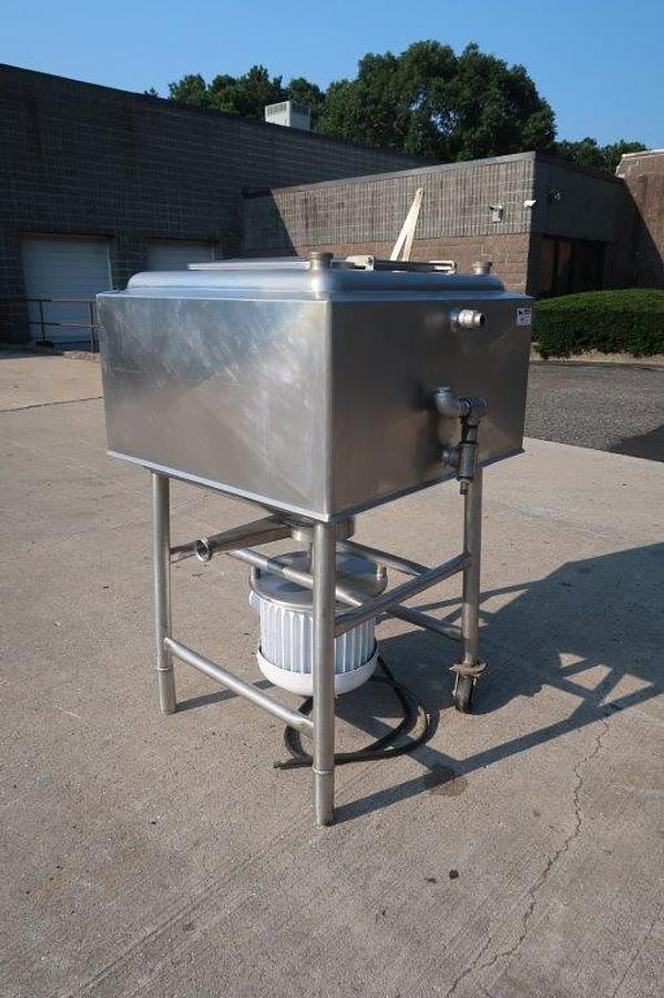 Used Breddo 100 Gallon Stainless Jacketed Likwifier