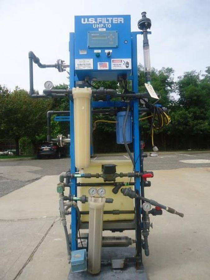 Used U.s Filter Water Treatment Ion Exchange/Ultra-High Purity Demineralization System