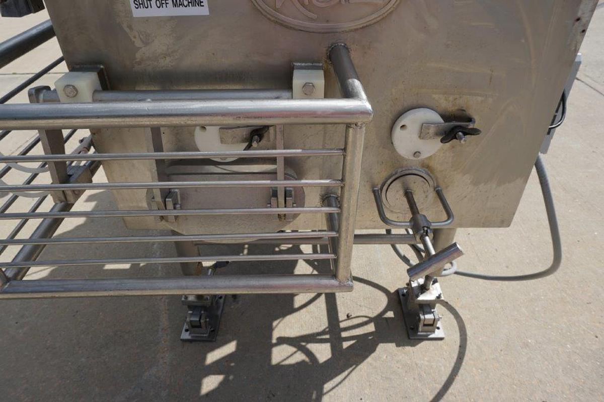Used Rietz RS-15 Twin Shaft Screw Blender, Load Cells