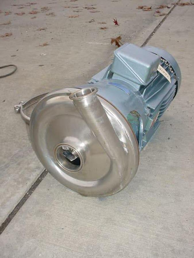 Used G & H 3″ X 2″” Stainless Sanitary Centrifugal Pump