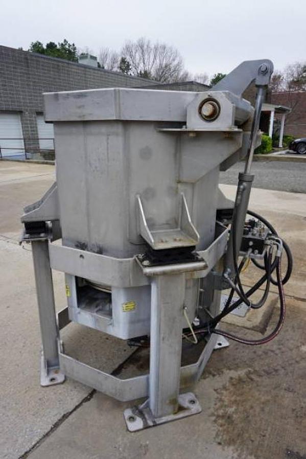 Used HMI Heinzen 300 Lb. SS Centrifugal Vegetable Spin Dryer