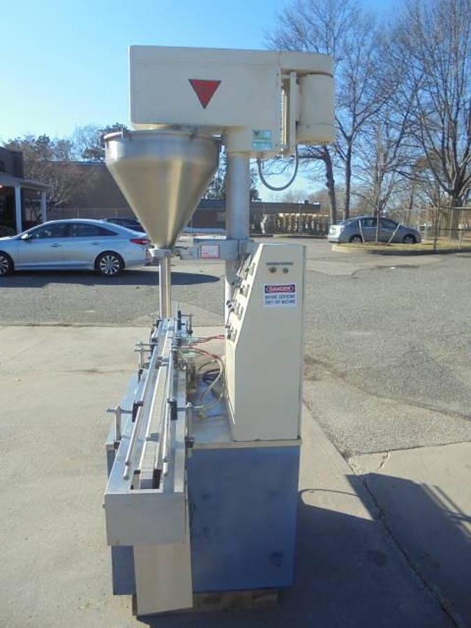 Used All Fill SHA-100 Automatic Powder Filler With Conveyor