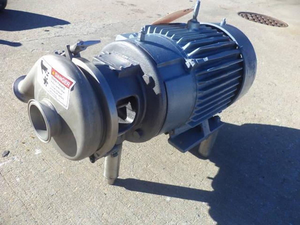 Used Crepaco 2-1/2 In. X 1-1/2 In. Stainless Steel Sanitary Centrifugal Pump