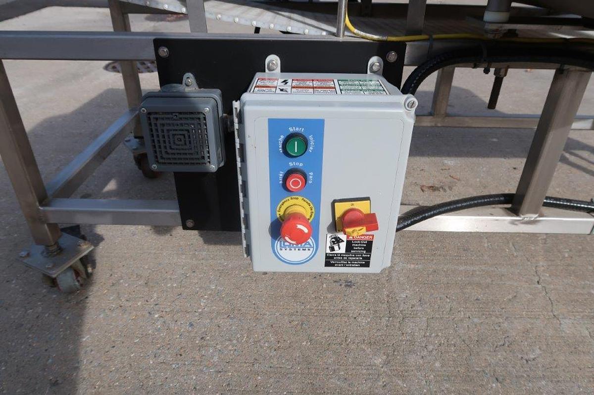 Used Loma Conveyorized Metal Detector, Aperture 21 In. Wide X 7 In. High