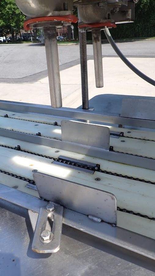 Used Elgin Quad Four Head Piston Filler, Large Size Fills