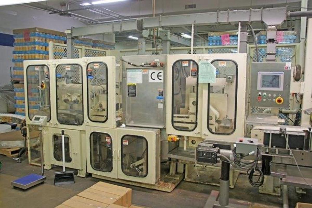 Used Wet Wipe Production Line, 4,250 Wipes Per Minute