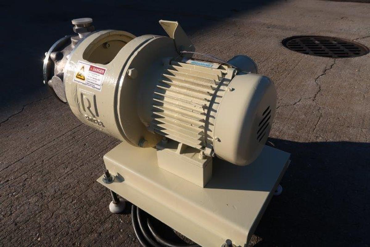 Used Ross ME-401 SS Inline Mixer-Emulsifier, 1.5 HP XP