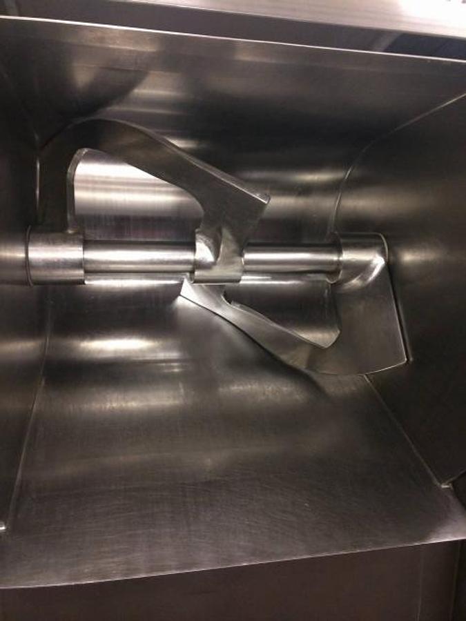 Used Champion 1,300Lb. stainless steel sigma mixer, 50HP