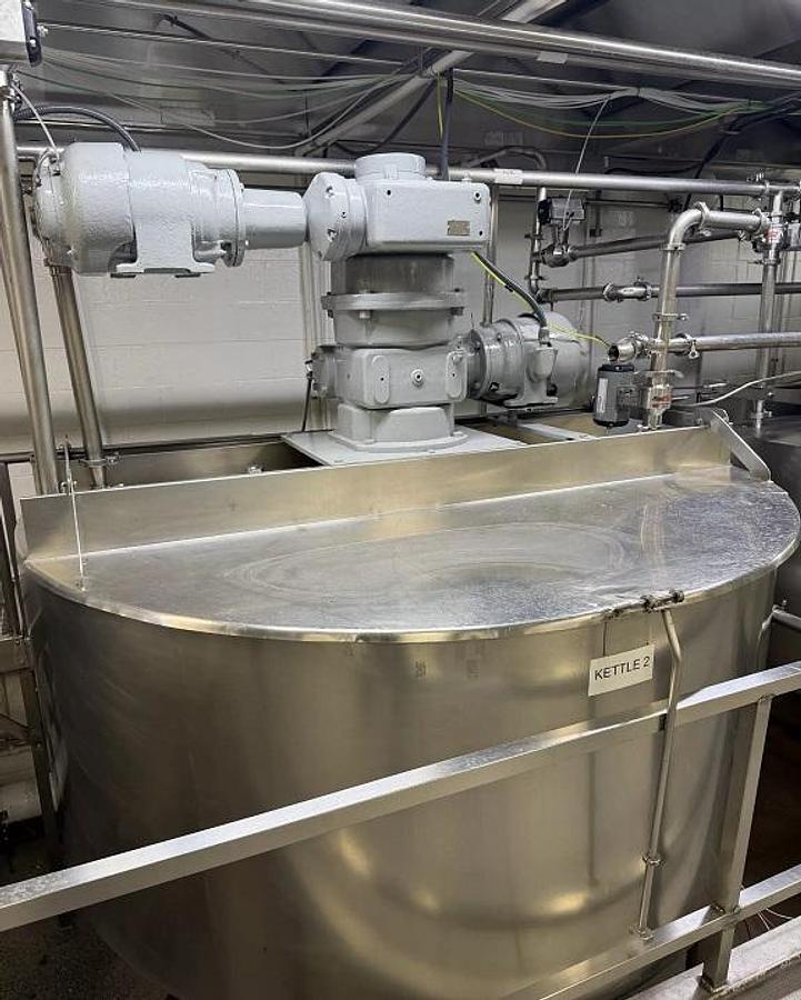 Used 800 Gallon Chester Jensen Cooker-Cooler